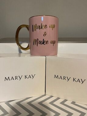 Wake up and make up mug